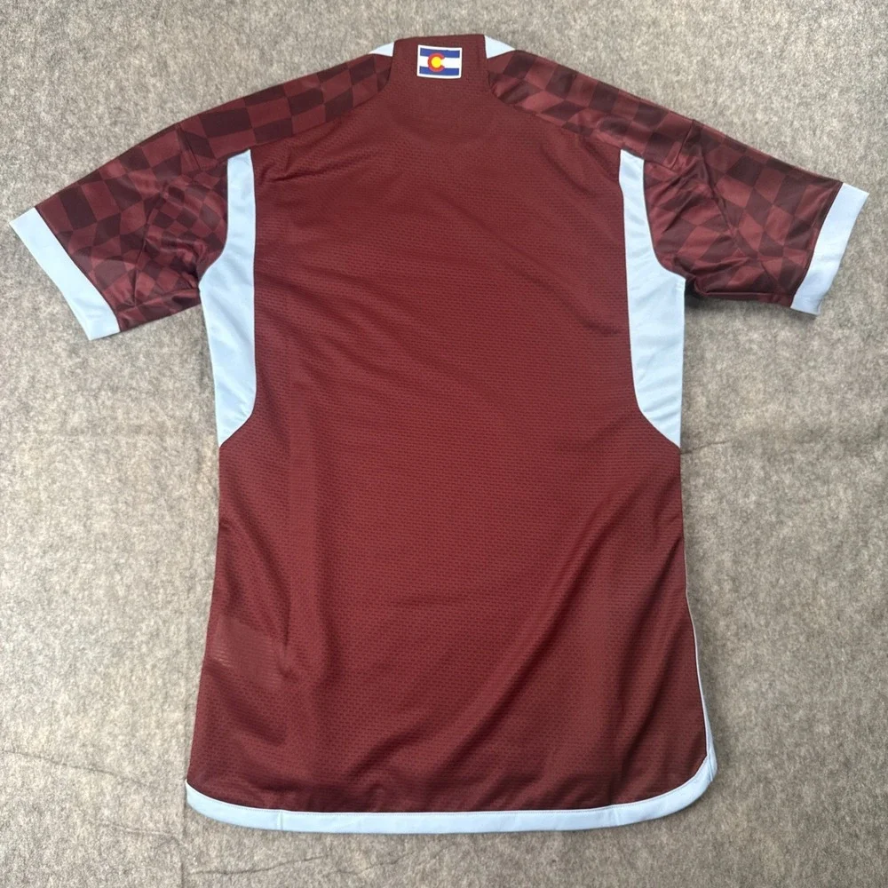 New Adidas Colorado Rapids MLS Authentic 24/25 Home Jersey HZ6228‎ Men's XS
